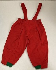 Vintage Kids Cacharel 80  s Pants With Button On Straps- No Size, Please Read