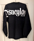 Disneyland Resort Spirit Jersey Shirt Unisex XS Black Disney Parks Puff Print — photo 1