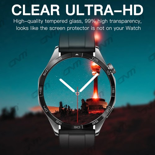 Tempered Glass 3pcs 2.5D GT 4 Screen Protector Glass Film Huawei Watch GT4 - Zdjęcie 6 z 7