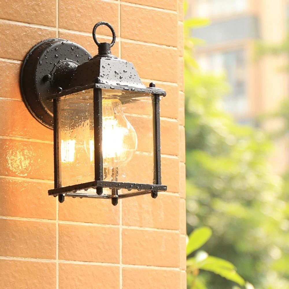 Front Door Light Fixtures Exterior Waterproof Outdoor Wall Lantern Wall Sconce