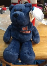 Denver Broncos Shannon Sharpe 84 Bean Bag Bear by Pro Bears 8" tall