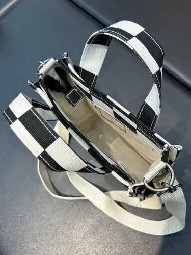 Borsa a tracolla VANS Scacchiera LIL Pergs Midi Tela Eco Tote Bag 7L-VN000HRW3KS1 - Foto 3 di 6