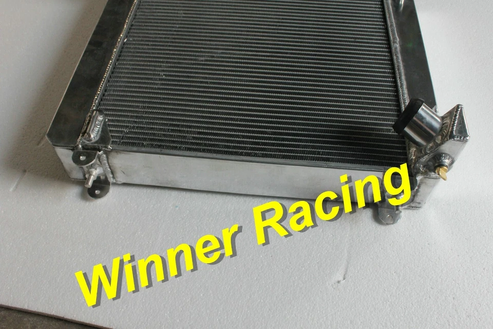 2.7" Thicker core ALUMINUM RADIATOR FIT Jaguar XKE 4.2L Series I MT 1965-1968 Foto 4 de 4