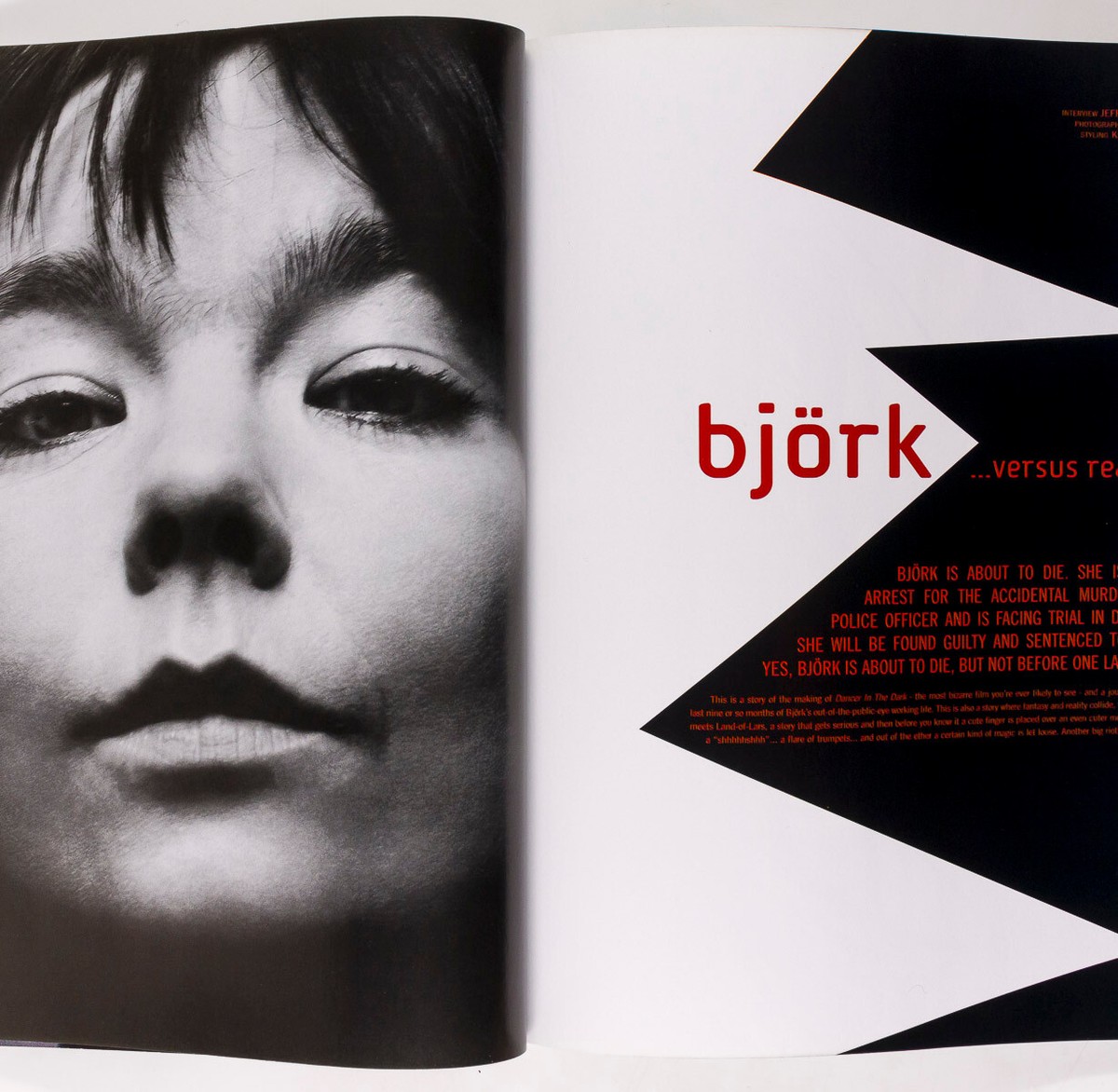 BJORK Roman Polanski MONICA BELLUCCI Damon Albarn DAZED & CONFUSED