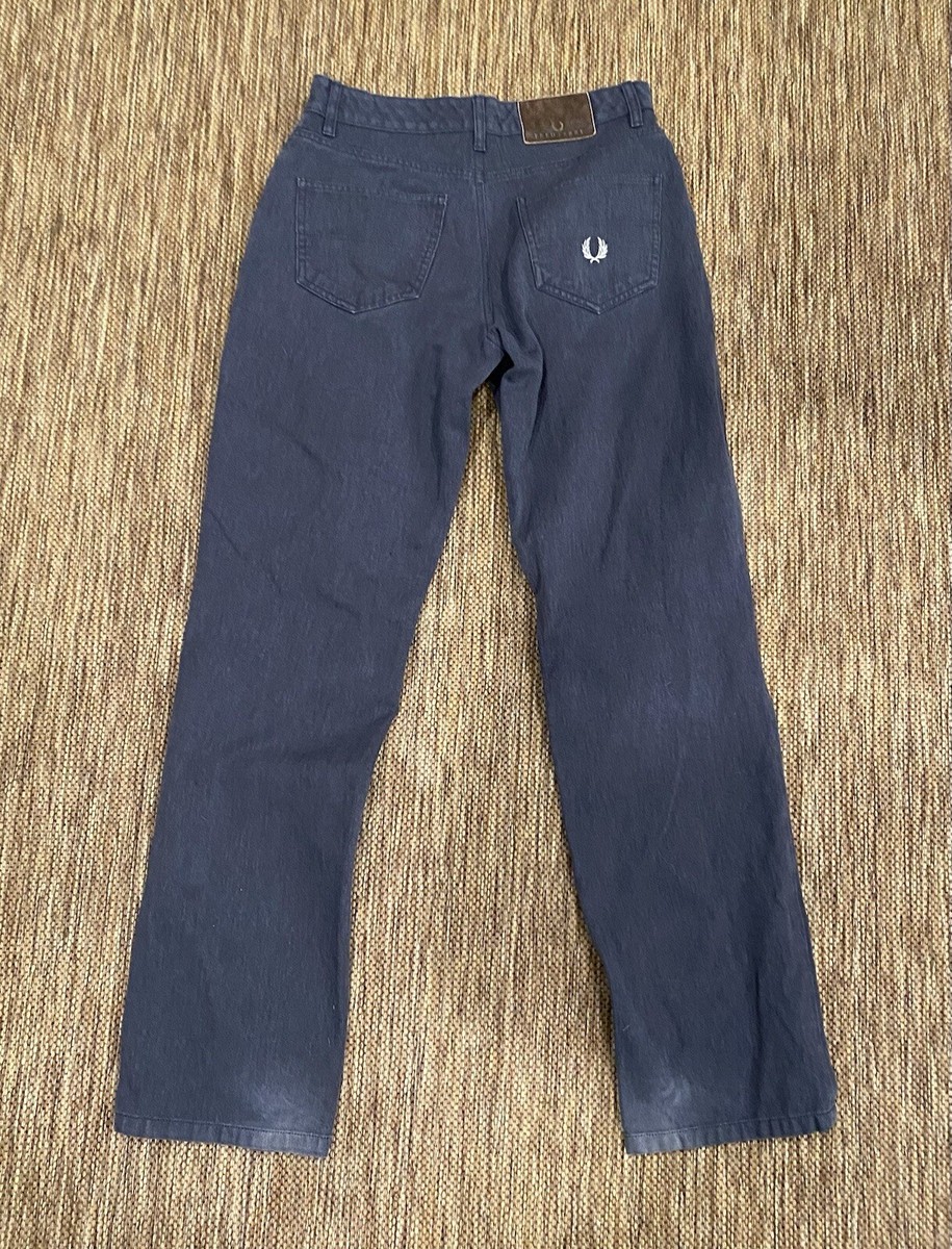 Fred Perry Denim - 30W 32L Grey | eBay