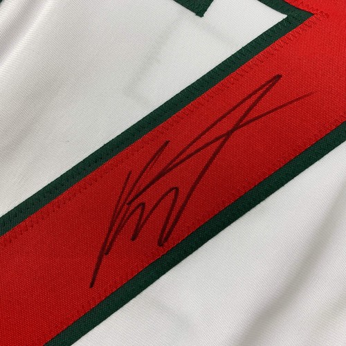 Autographed/Signed Kirill Kaprizov Minnesota White Hockey Jersey Beckett BAS COA - Picture 3 of 4