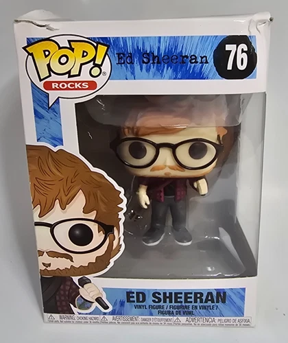 Funko Pop! Rocks Vinyl Figure Ed Sheeran #76 (SEE PICS)