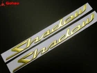 3D Oil Gas Tank Emblem Sticker for NEW Shadow Spirit Sabre Aero ACE VT750 Gold