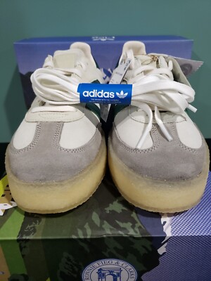 adidas gazelle silver green womens Adidas x Kith x Clarks Unisex 8th Street Samba Savannah Low Top Sneakers
