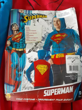 New dc comics childs superman zip up hoodie