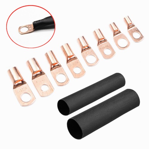 280 STCK. Auto Kupfer Laschen Ring Klemmen Kabel Elektro Draht Crimp Stecker Kit - Bild 14 von 31