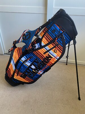 Étiquette De Sac De Golf Scotty Cameron Circle T - Aluminium 2025 - Noir Et Rouge - Neuve