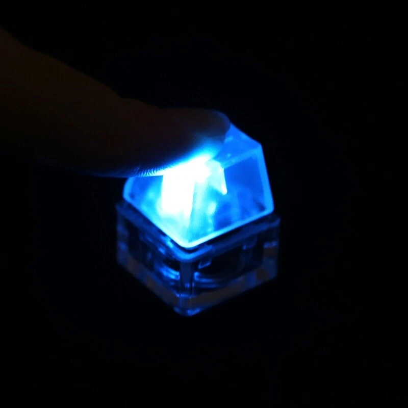 Cherry MX Mechanical Keyboard RGB Tester Base with Clear Keychain Cherry MX Mechanical Keyboard RGB Tester Base with Clear Keychain