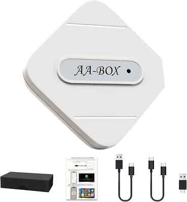Android Auto Wireless Adapter, 2023 Upgrade Version Wireless Android Auto