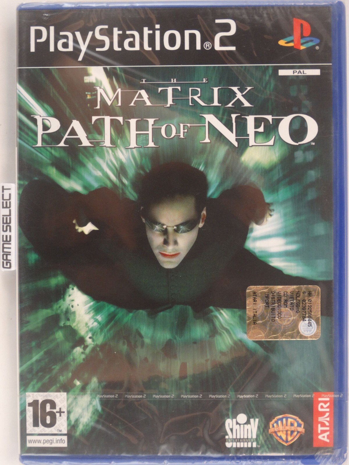 THE Matrix Path OF Neo sony ps2 playstation 2 pal - - Neuf Scellé