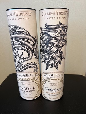 2 Game of Thrones Limited edition Scotch Boxes GREAT PRICE