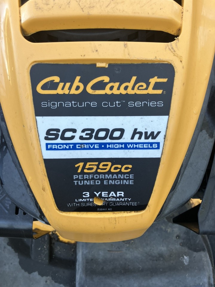 Cub Cadet Sc 300 Hwnull