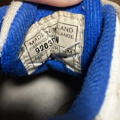 Vintage Nike Shoes Kid Toddler 80's 90s Blue/ White size 8C