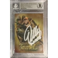 Evangeline Lilly Autographed 2015 The Hobbit Desolation #CB23 Card
