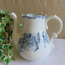 CAFETIERE SANS COUVERCLE FAIENCE DE SARREGUEMINES MODELE CARMEN