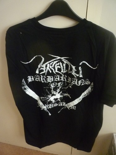 Arallu Barbarians Of Jerusalem Unworn Large T-Shirt - ISRAEL Black / Death Metal - Imagen 3 de 3