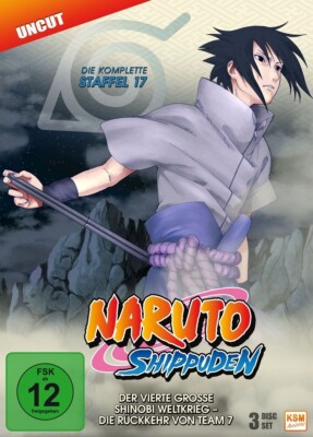 Naruto Shippuden - Die komplette Staffel 17 [3 DVDs] NEU