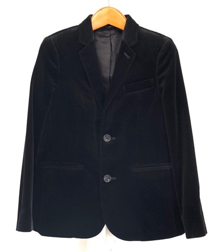 NWT J.Crew Crewcuts Boys Ludlow Black Velvet Blazer/Jacket Size 10 $188.00 - Picture 4 of 6