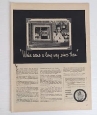 vintage 1950 US bartender bar PRINT AD beverage industry w/interview