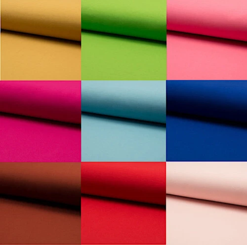 Kleiderstoffe mit Patchwork