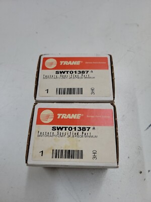 1 BOX - TRANE SWT01387 SWITCH; AUTO LIMIT, 2P ~ NEW ~ OLD STOCK !!