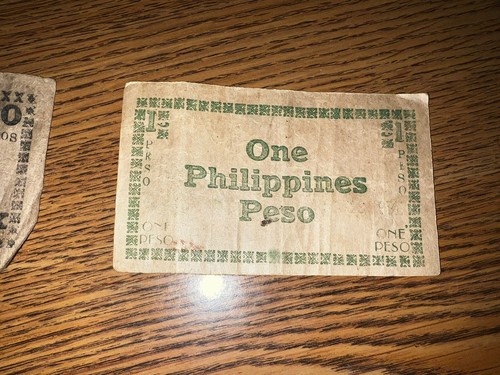 Philippines set of 3 notes from World War II, 1943 to 1944 - Picture 6 of 9