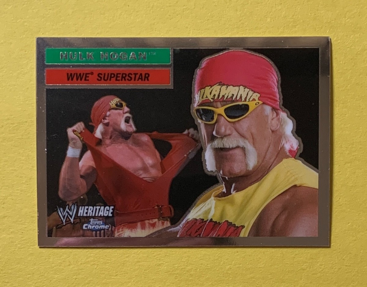 ちな様 2006 TOPPS CHROME HERITAGE WWE HULK HOGAN WWE SUPERSTAR #12 | eBay