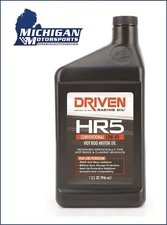 Driven HR5 10w-40 Hot Rod Oil -High ZDDP Zinc 10W40 Conventional - 1 Quart