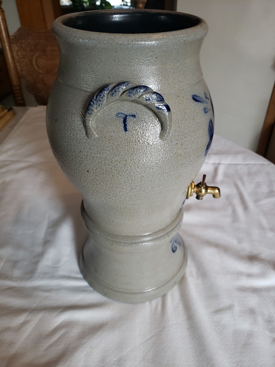 Rowe Pottery Works Salt Glazed Water Cooler 14