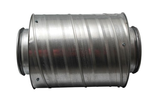 Rohrschalldämpfer 250mm / 30cm lang - Schalldämmung Schallisolierung Belüftung - Bild 2 von 3
