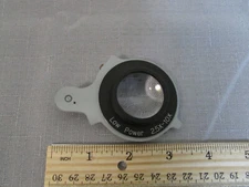Tiyoda Microscope Sub-Stage Optic Low Power 2.5X-10X Made In Japan