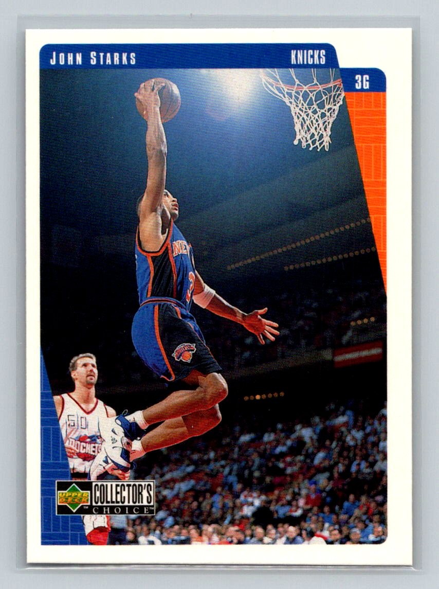 1997-98 Collector's Choice #90 John Starks New York Knicks Basketball Card