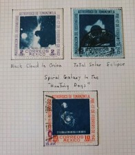 Mexico Stamps 1942 - Inauguration of Observatory at Tonanzintla - Used Hinged