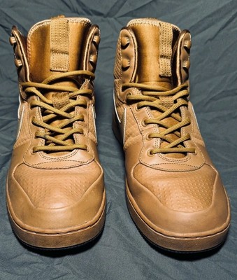 Nike Court Borough Mid Winter Brown Casual Sneakers AA0547 