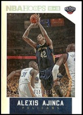 2015-16 Hoops #85 Alexis Ajinca Silver #/299 E1