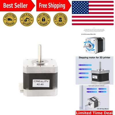 Creality 42-40 Stepper Motor, 1.8° for CR-10 & Ender-3, Low Noise Precision