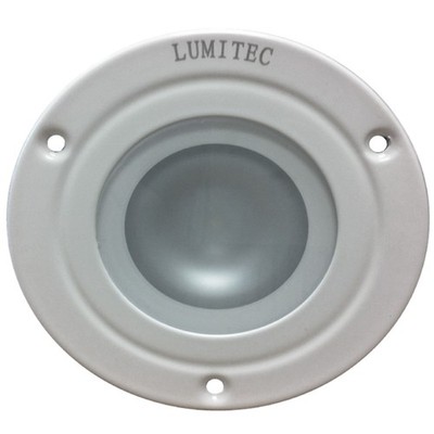 Lumitec Shadow - Flush Mount Down Light - White Finish - 3-Color Red/Blue