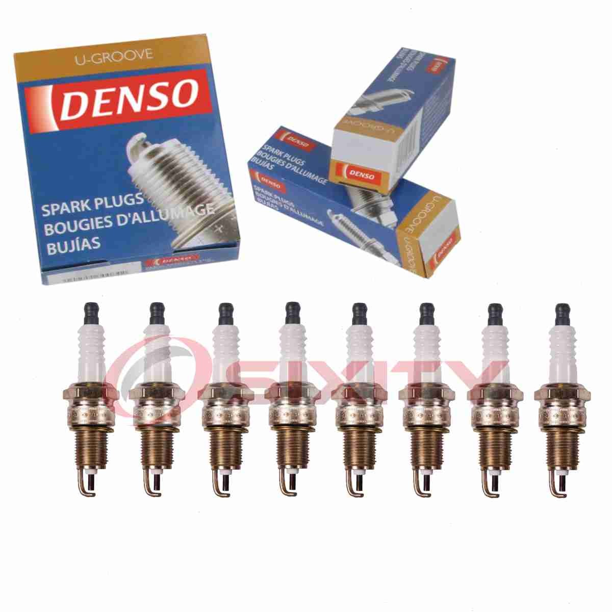 8 pc DENSO 3002 Standard U-Groove Spark Plugs for J16BR-U11 6334 Ignition wu