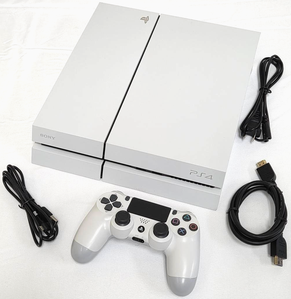 PlayStation4 ホワイト(500GB) Sony PlayStation 4 WHITE 500GB System HD Console + Controller PS4