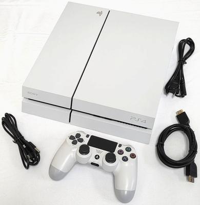 PS4 ホワイト 500GB Sony PlayStation 4 WHITE 500GB System HD Console + Controller PS4