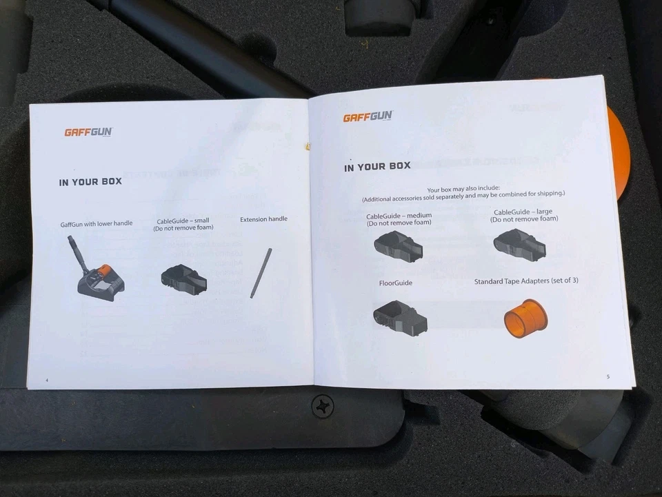 GaffGun™ Gaffers & Floor Tape Dispenser Bundle With Original Box Good condition  - Image 4 of 4
