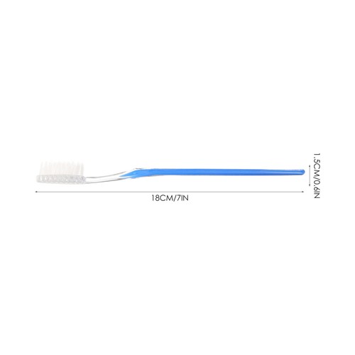 Travel Toothbrush Set for Guests 50pcs Disposable Soft Plastic Brushes - Picture 2 of 12