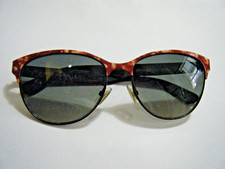 Vintage Hugo Boss Italy Sunglasses 0571/S 2MADX Brick Red Metal Enamel Frames