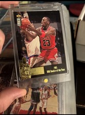 Upper Deck Collector's Choice Michael Jordan NBA Rookie of the Year Card 1995