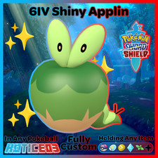 ✨ Shiny Applin 6IV ✨ Pokemon Sword & Shield 🚀 Fast 🚀